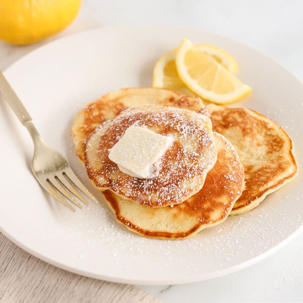 Lemon Ricotta Pancakes Recipe Land O’Lakes